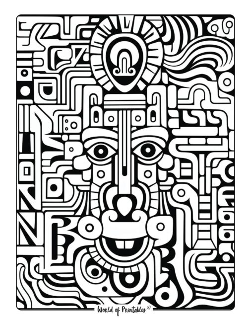 Pattern Coloring Page 35