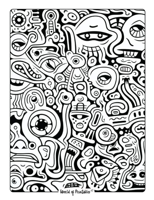 Pattern Coloring Page 36