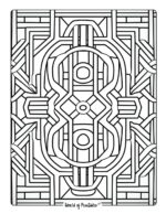 Pattern Coloring Pages - World of Printables