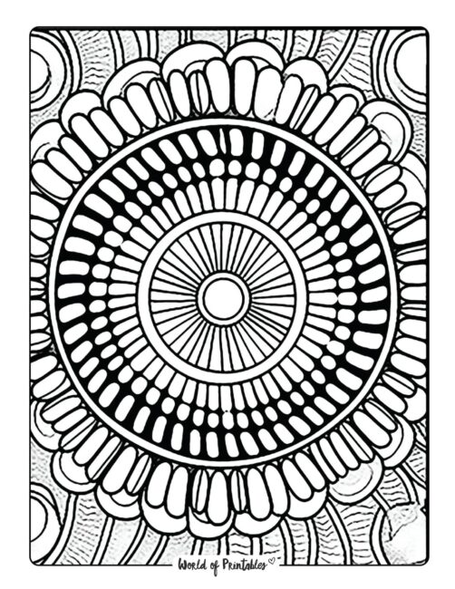 Pattern Coloring Page 7