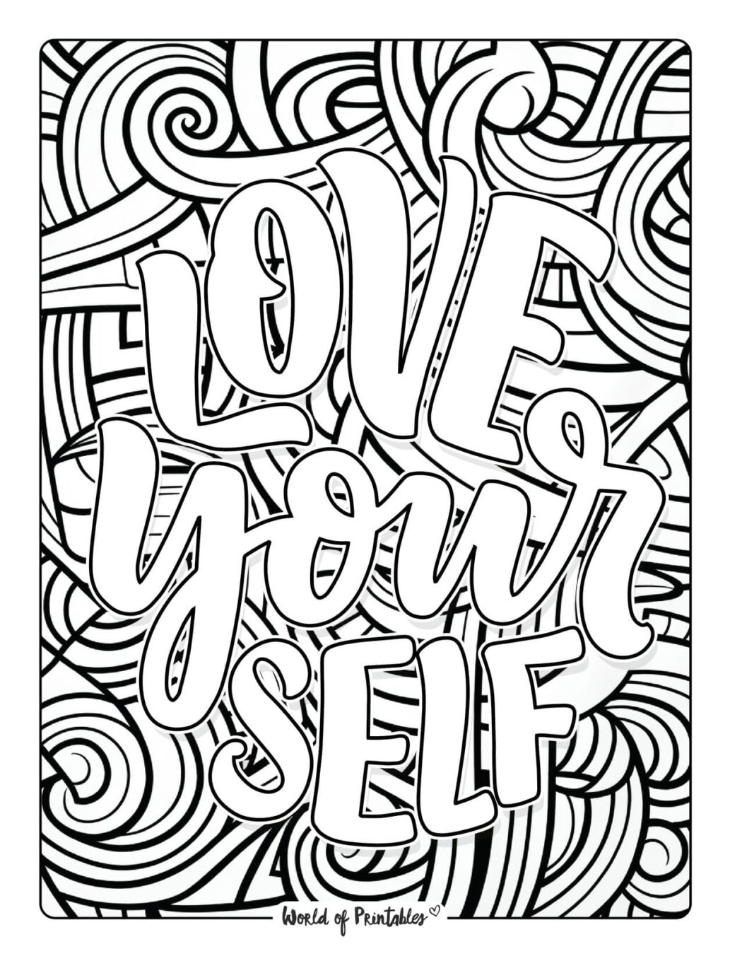 Quote Coloring Pages - World of Printables