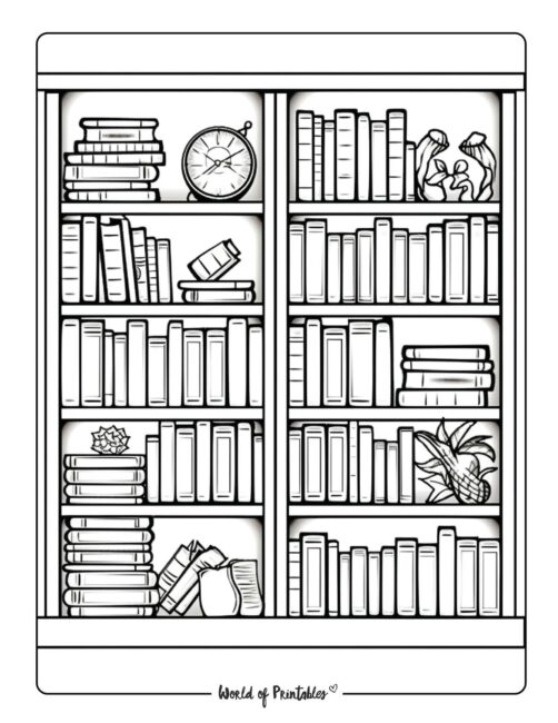 Room Coloring Page 18