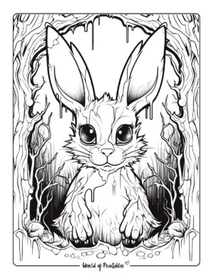 Bunny Coloring Pages - World of Printables
