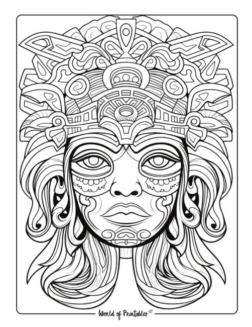 Tattoo Coloring Page 32