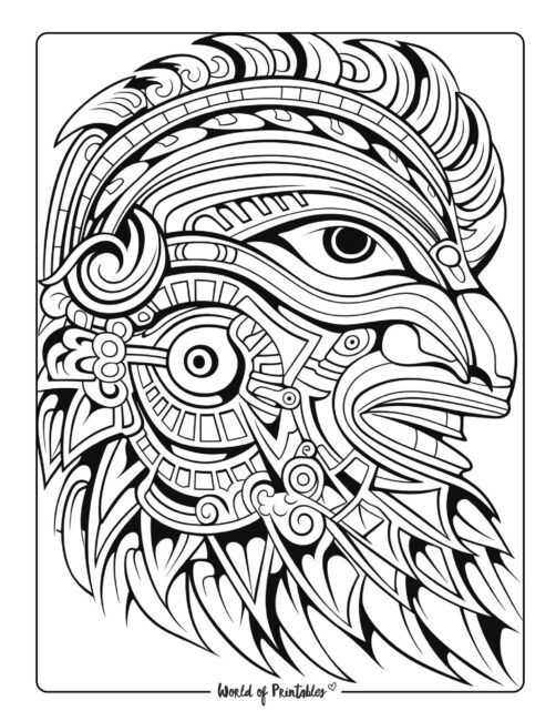 Tattoo Coloring Page 34