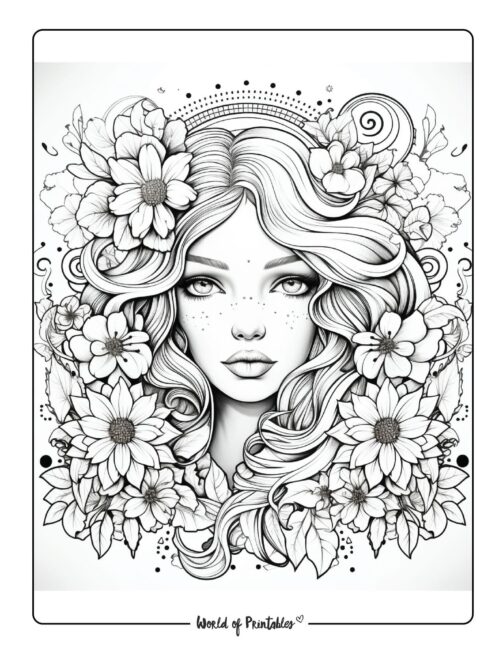 Tattoo Coloring Page 4