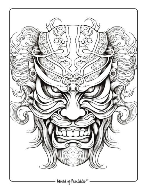 Tattoo Coloring Page 49