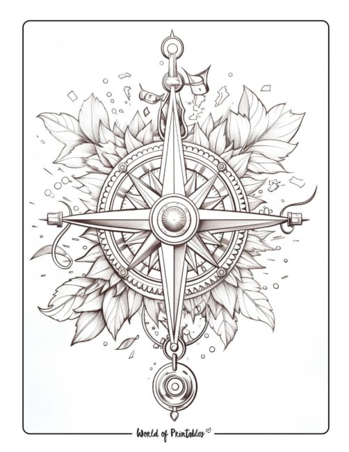 Tattoo Coloring Page 56