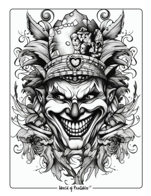 Tattoo Coloring Page 58
