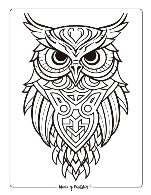 Tattoo Coloring Page 71