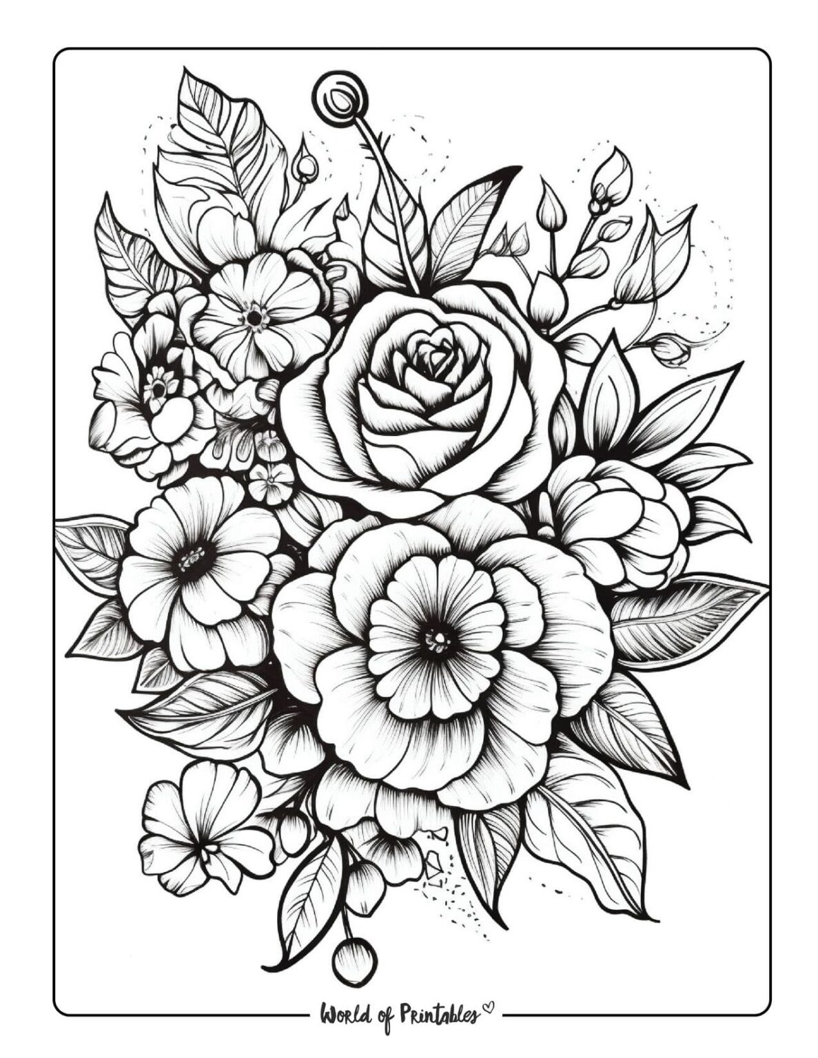 Tattoo Coloring Pages - World of Printables