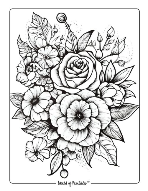 Tattoo Coloring Page 78