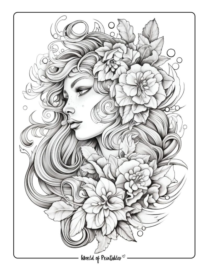 Tattoo Coloring Pages World of Printables