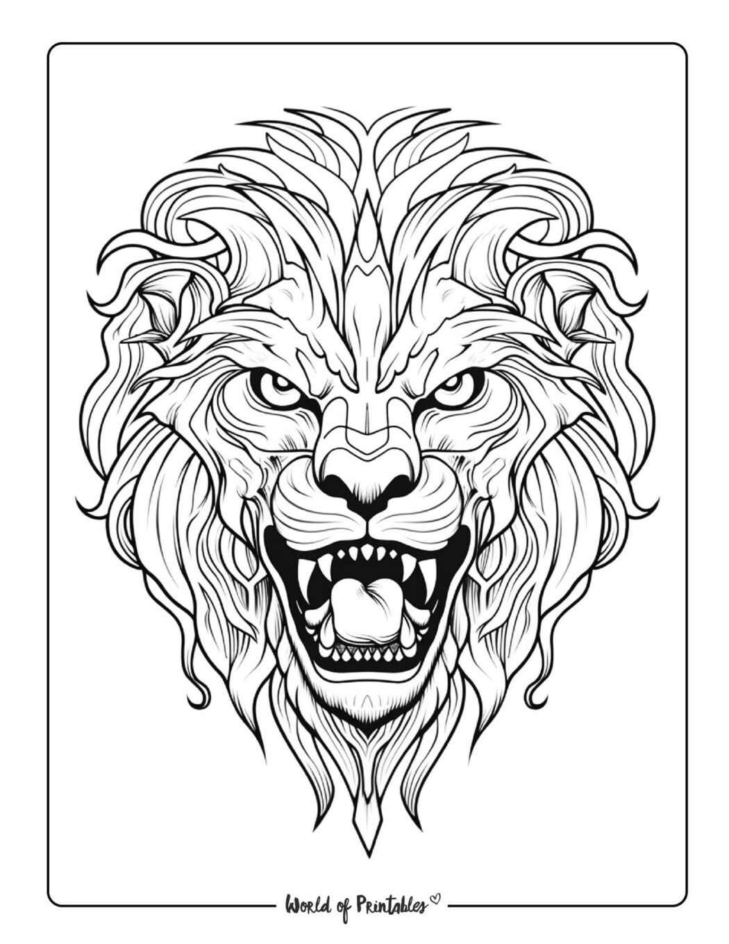 Tattoo Coloring Pages - World of Printables