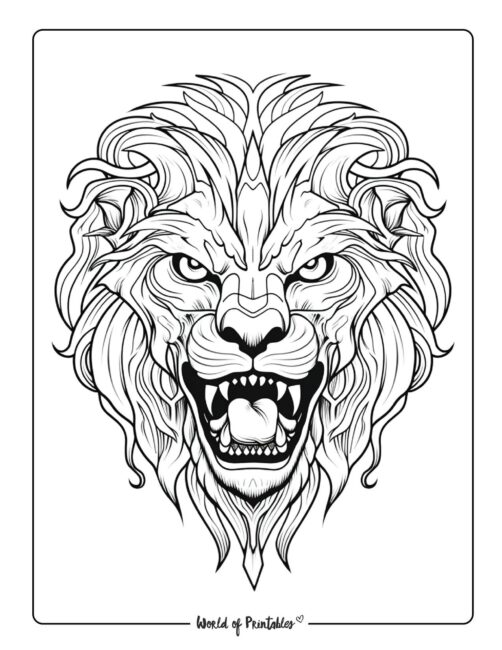 Tattoo Coloring Page 86