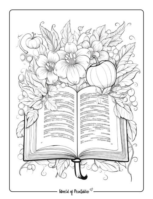 The Word of God Coloring Page