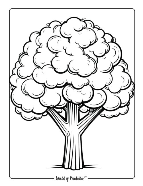 Tree Coloring Page 27