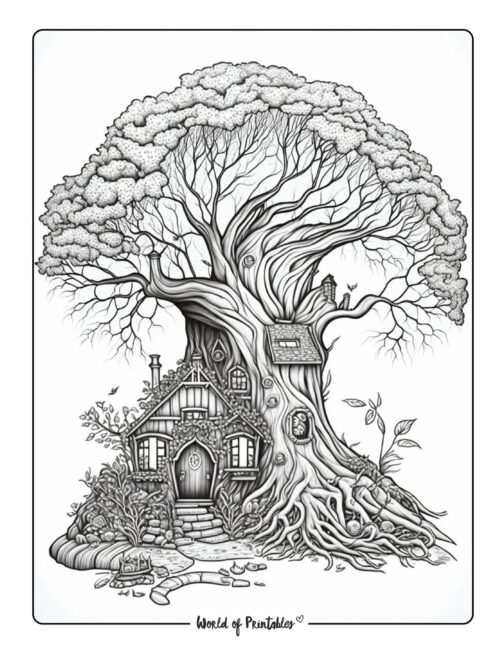 Tree Coloring Page 68
