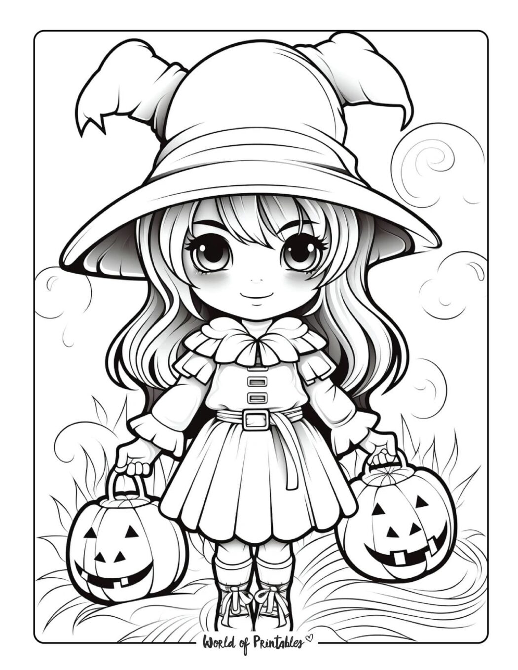 Witch Coloring Pages For Kids Adults World of Printables Witch Coloring Pages For Kids Adults World of Printables