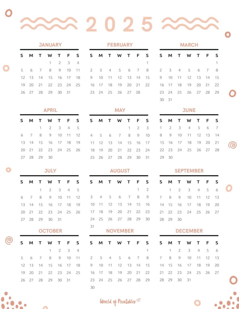 2025 Year Calendar-09