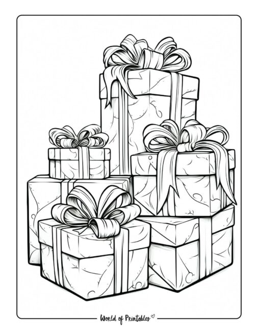 Adult Christmas Coloring Book-09