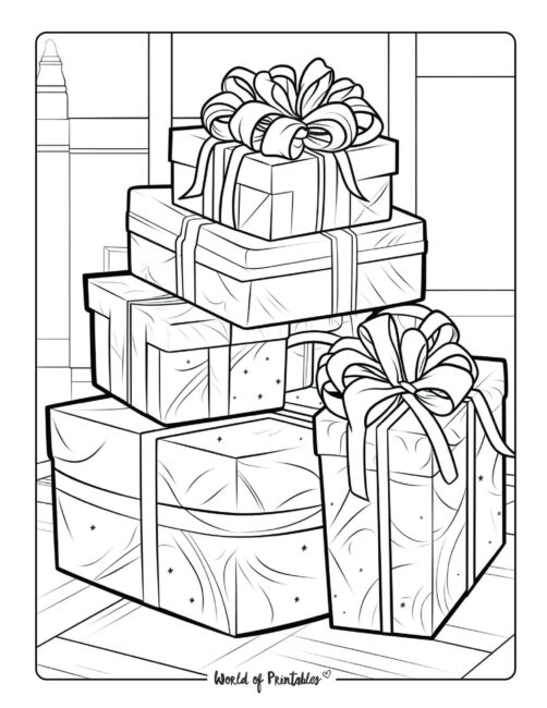 Adult Christmas Coloring Book-26