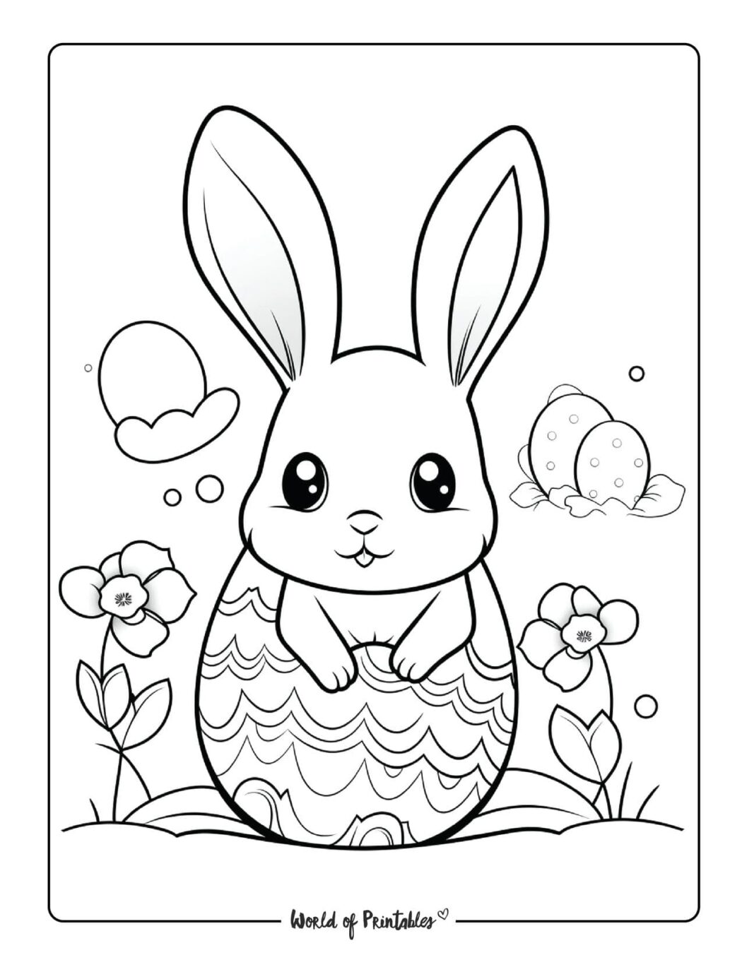 150 Free Printable Easter Coloring Pages For Kids & Adults - World of ...