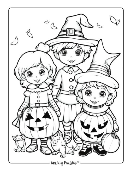 Adult Halloween Coloring Page 33