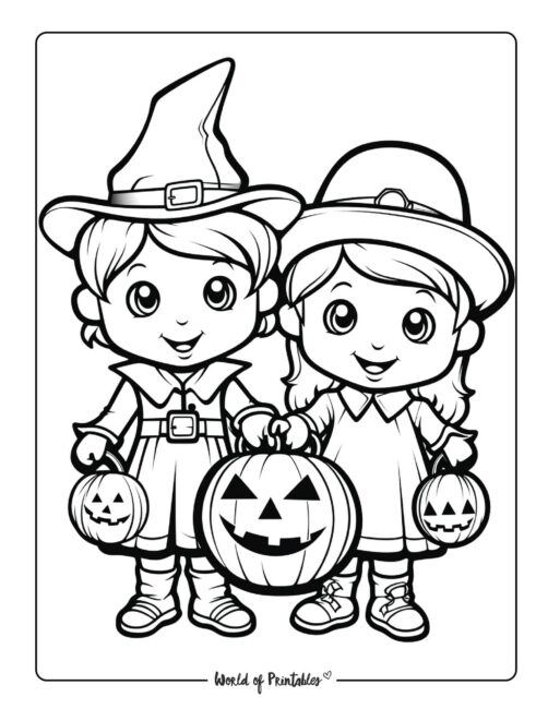 Adult Halloween Coloring Page 36