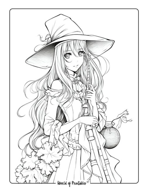 Adult Halloween Coloring Page 75