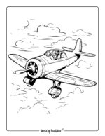 Airplane Coloring Pages For Kids & Adults - World of Printables