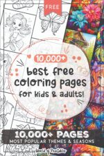 10,000 Best Free Coloring Pages For Kids & Adults - World of Printables