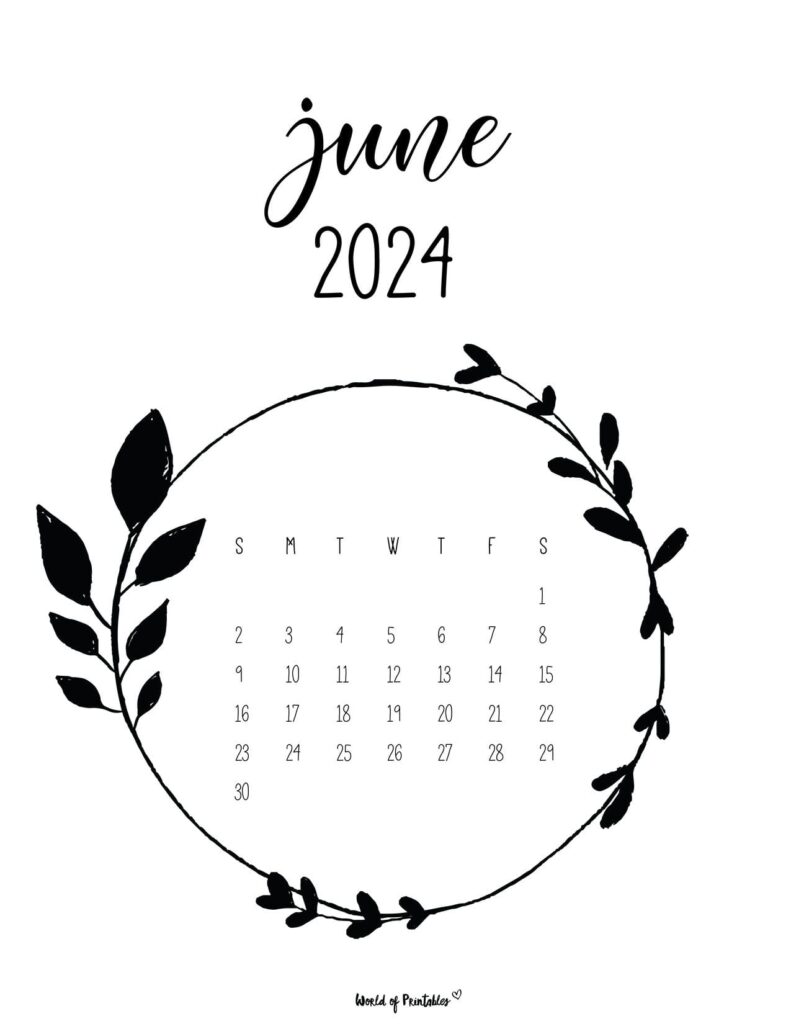 June 2024 Calendar