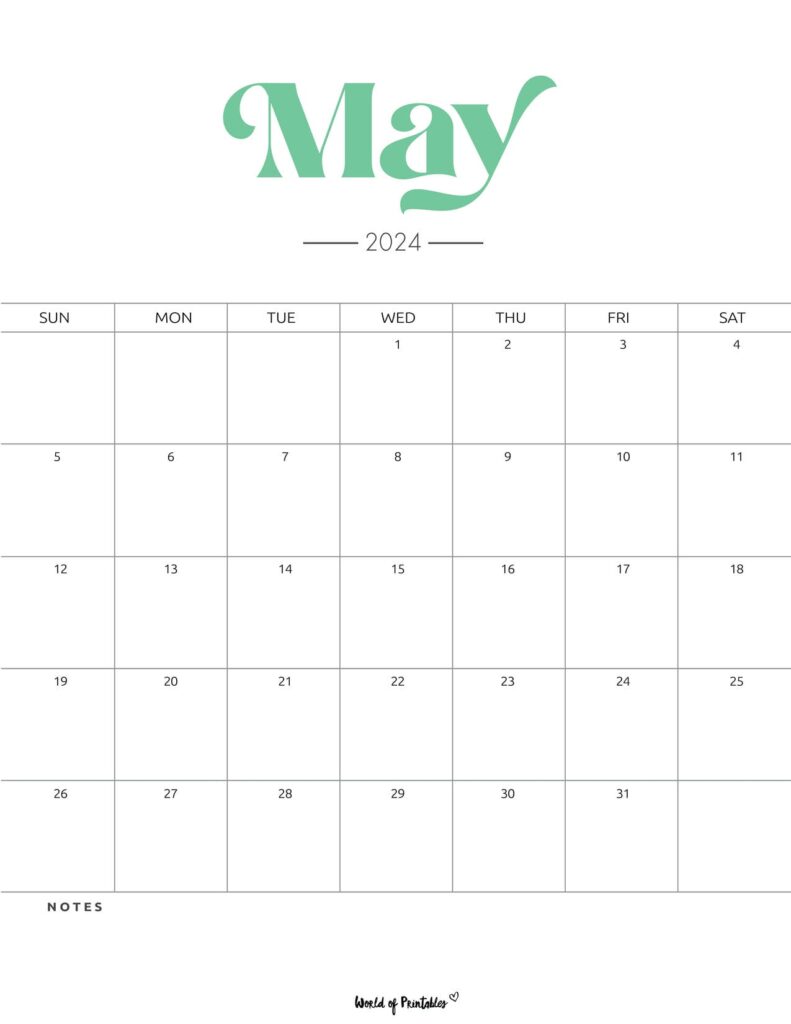 May 2024 Calendar Boho