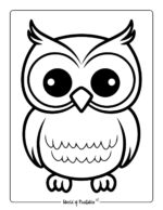 Owl Coloring Pages For Kids & Adults - World of Printables