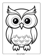 Owl Coloring Pages For Kids & Adults - World of Printables