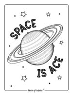 Planet Coloring Pages For Kids &amp; Adults - World of Printables