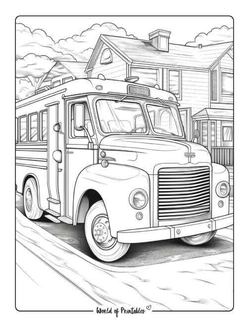 Truck Coloring Page 21