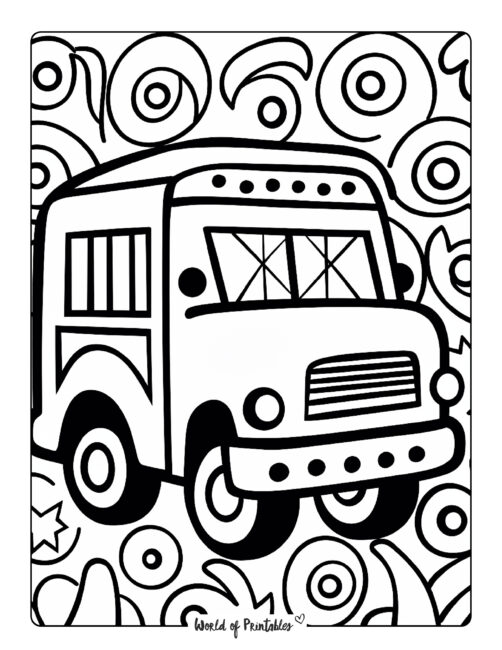 Truck Coloring Page 38
