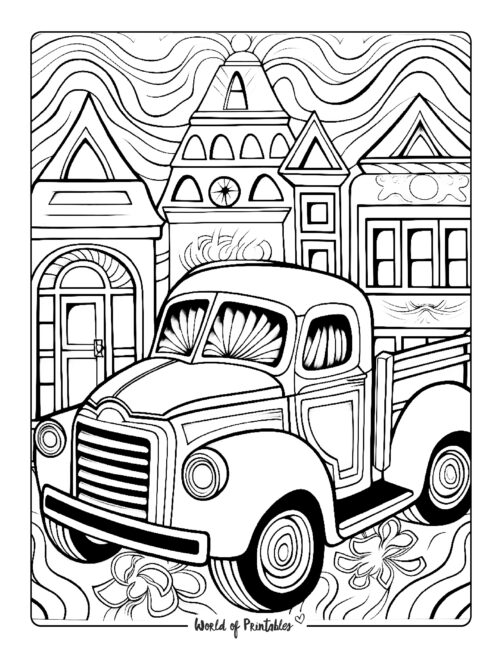 Truck Coloring Page 43