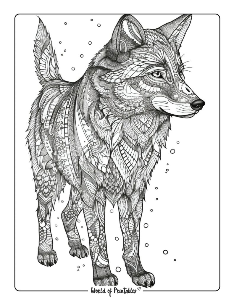 Animal Coloring Pages For Kids & Adults - World of Printables