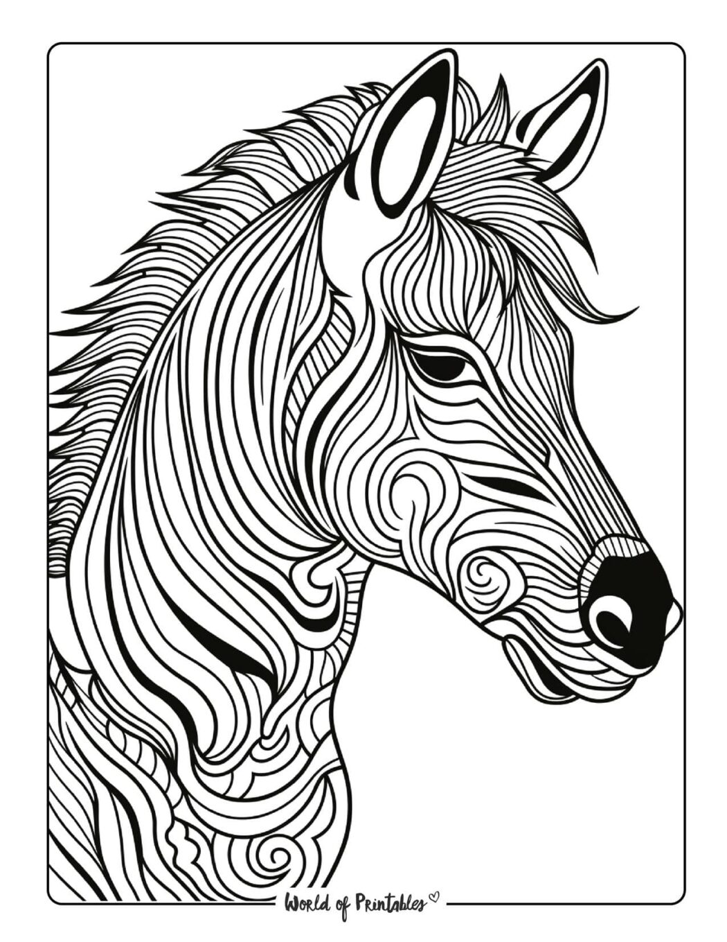 Animal Coloring Pages For Kids & Adults - World of Printables