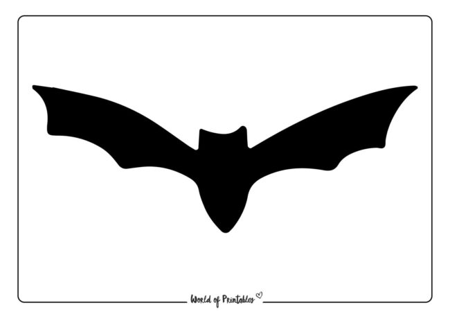 Bat Pumpkin Template