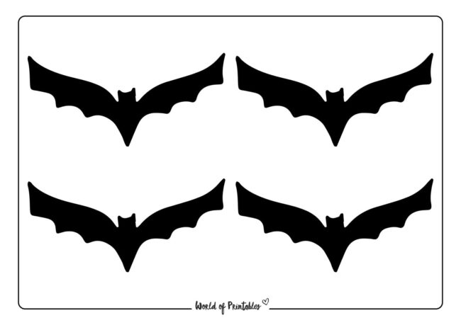 Bat Stencil Printable