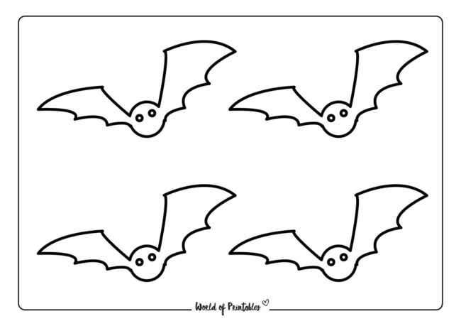 Bat Template 28