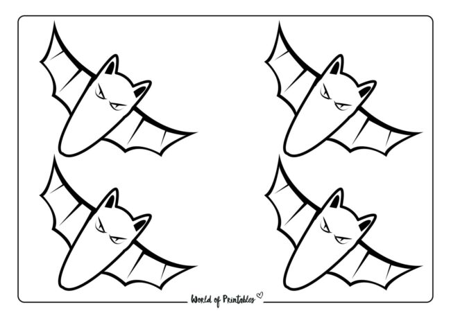 Bat Template 34