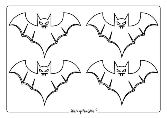 Bat Template 36