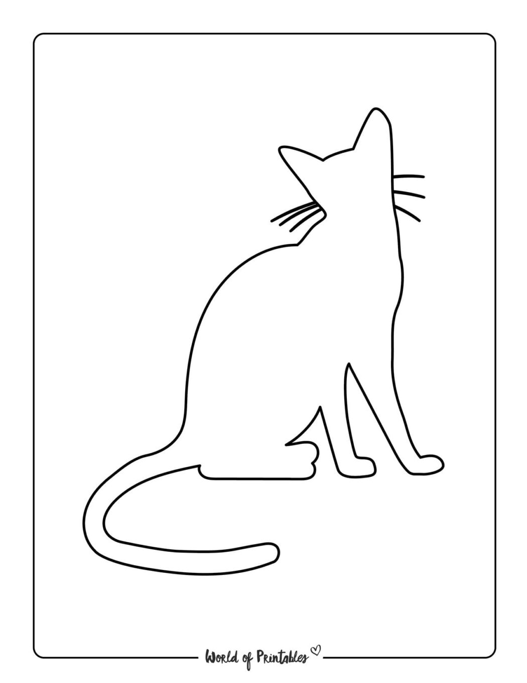 Black Cat Printables World of Printables