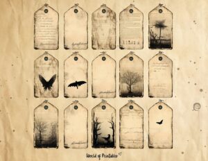 Potion Labels | 100 Halloween Bottle Labels - World of Printables