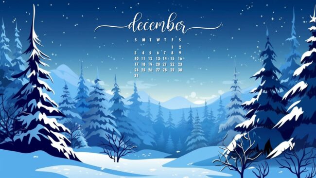 December Calendar Wallpaper 38